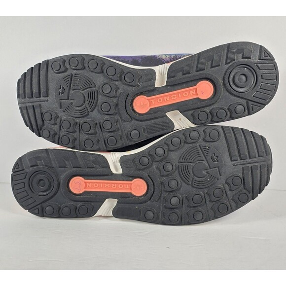 Adidas ZX Flux Torsion Rainbow Prism Men's Running Shoes Mens 11 - Picture 6 of 8